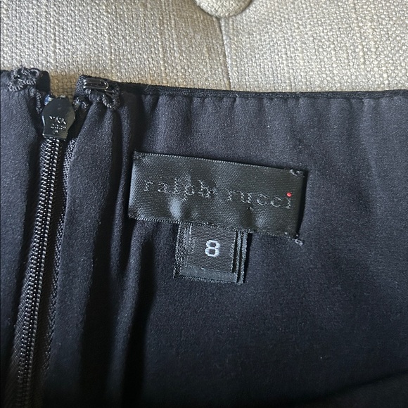 Ralph Rucci Silk/Wool Drop Waist Midi Skirt Size 8 - Picture 6 of 9